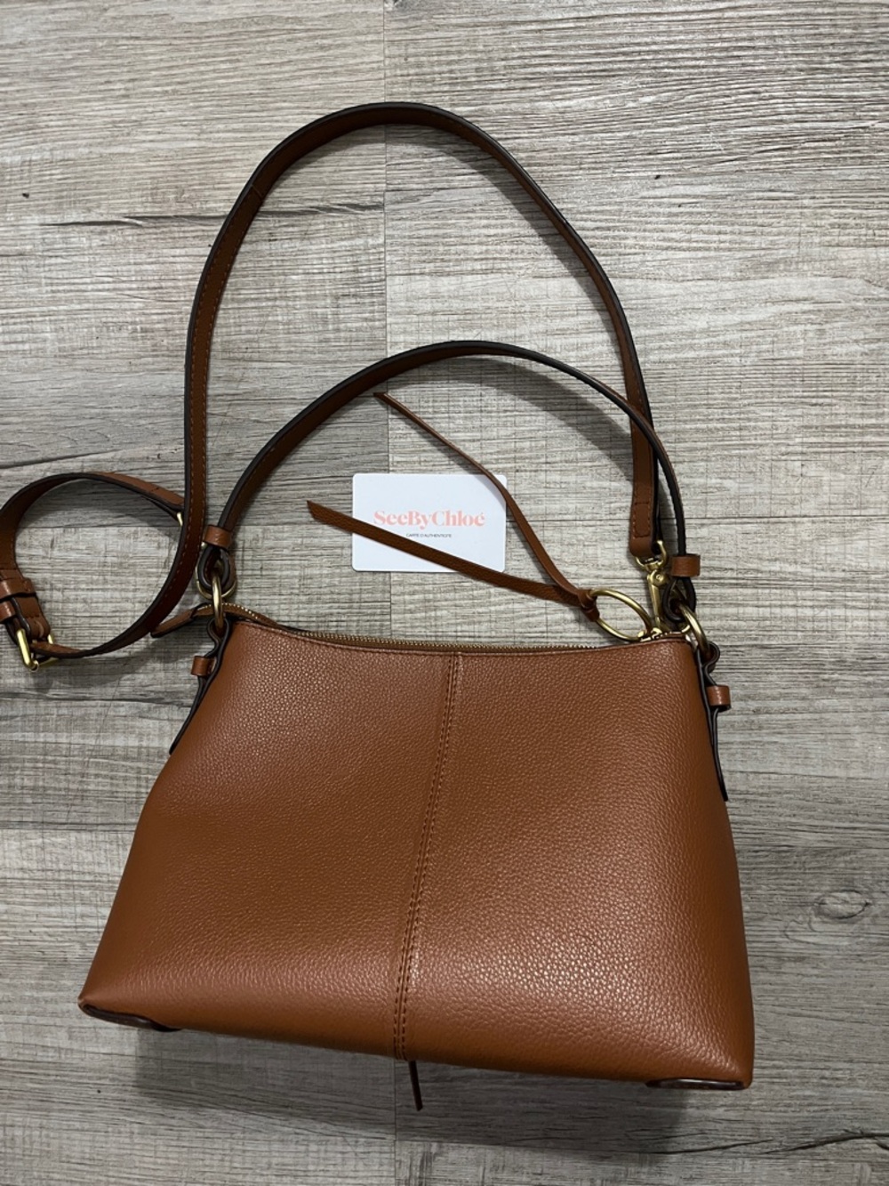 See By Chloe Leather Shoulder Bag - Picture 11 of 14